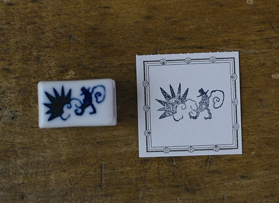 CLASSIKY Porcelain Stamp Moon and The Sun