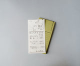 CLASSIKY Guest Check Pad Japanese