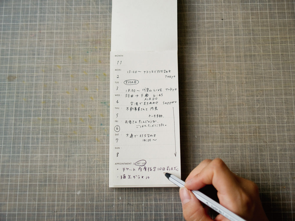 CLASSIKY Weekly Pad / 75 Sheets