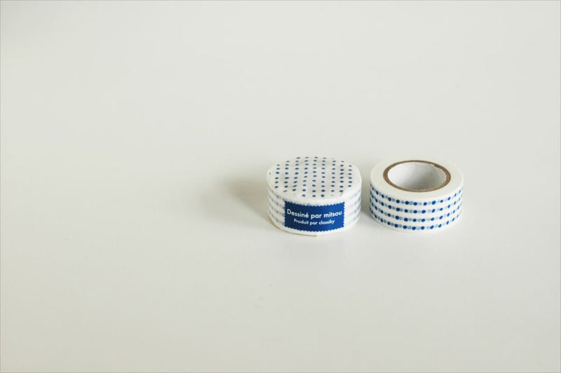 CLASSIKY Mitsou Masking Tape Dot Blue