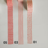 CLASSIKY Mitsou Masking Tape Check Red
