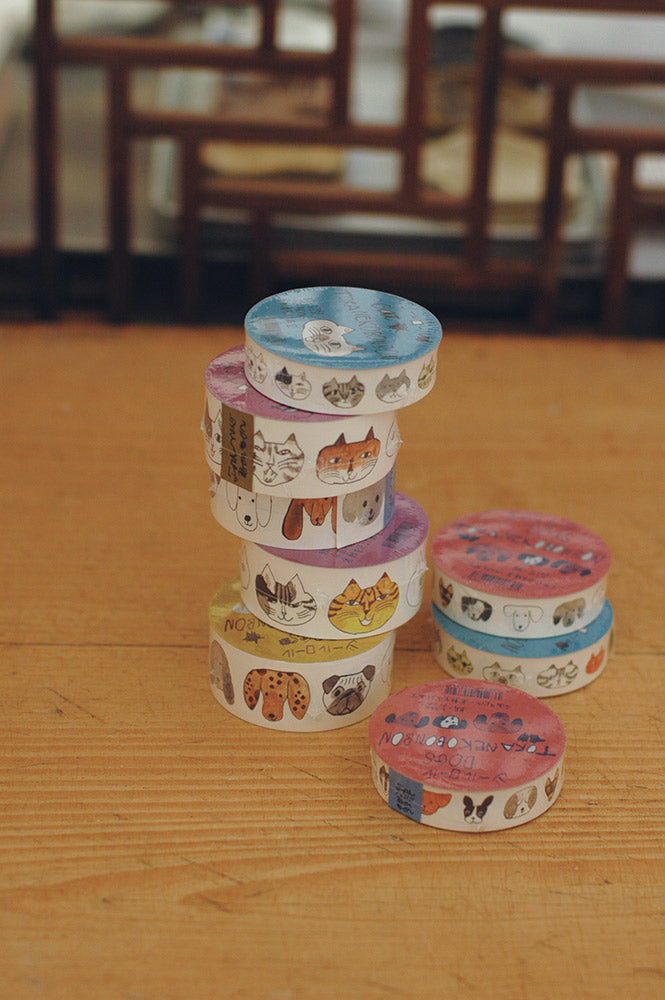 CLASSIKY Toranekobonbon Sticker Roll 18mm Cat