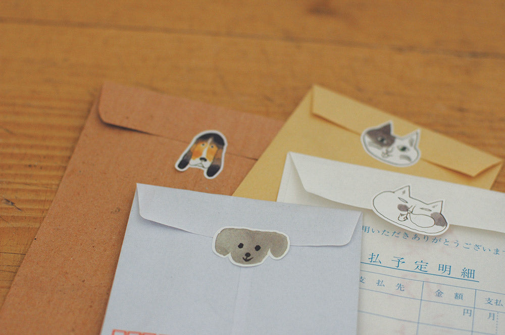 CLASSIKY Toranekobonbon Sticker Roll 30mm Dog