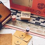 Thing I Dont Care About Rubber Stamp