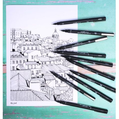 UNI Unipin Fine Liner Black