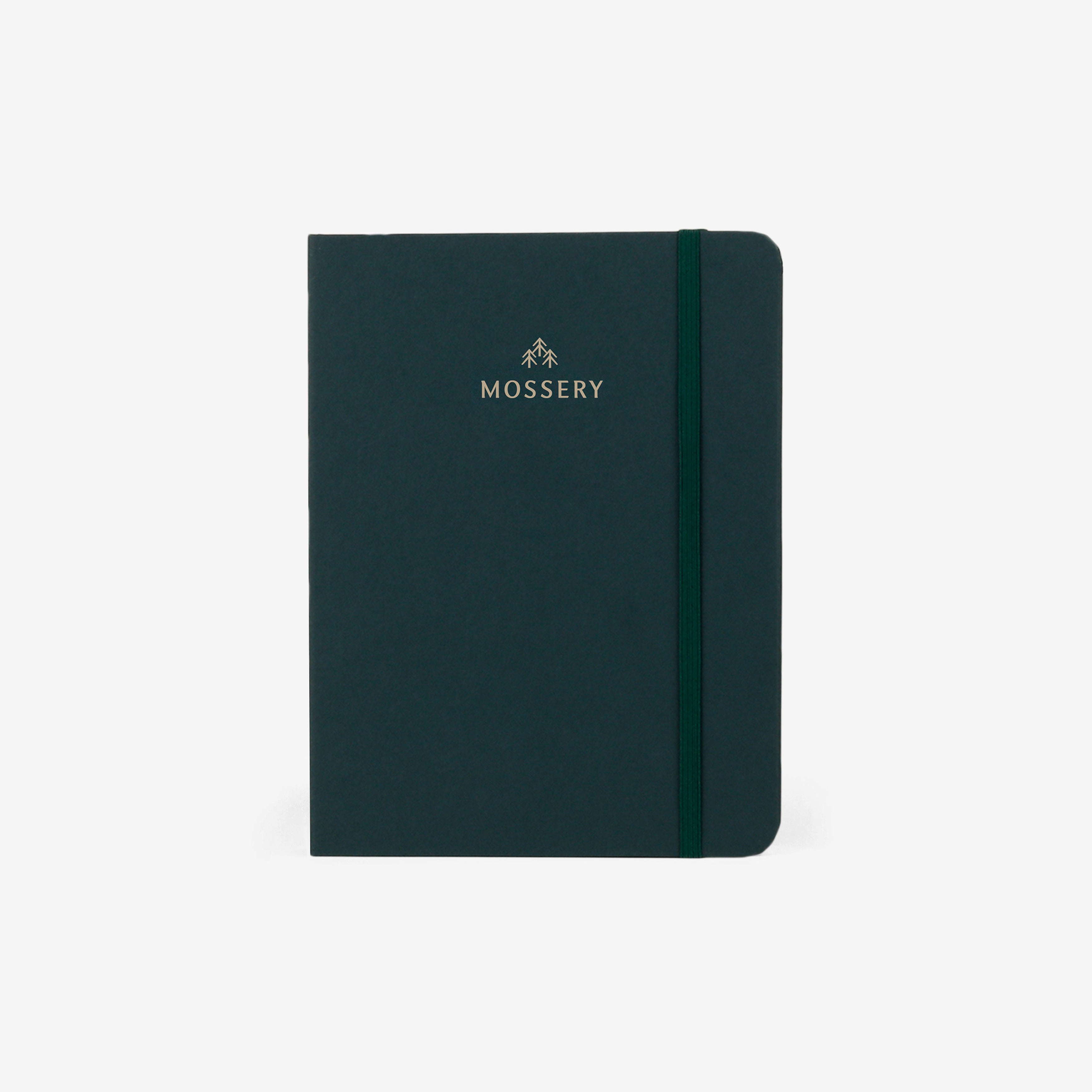 MOSSERY 2021 Hardcover Planner Monthly+Weekly Vertical-Plain Forest 041