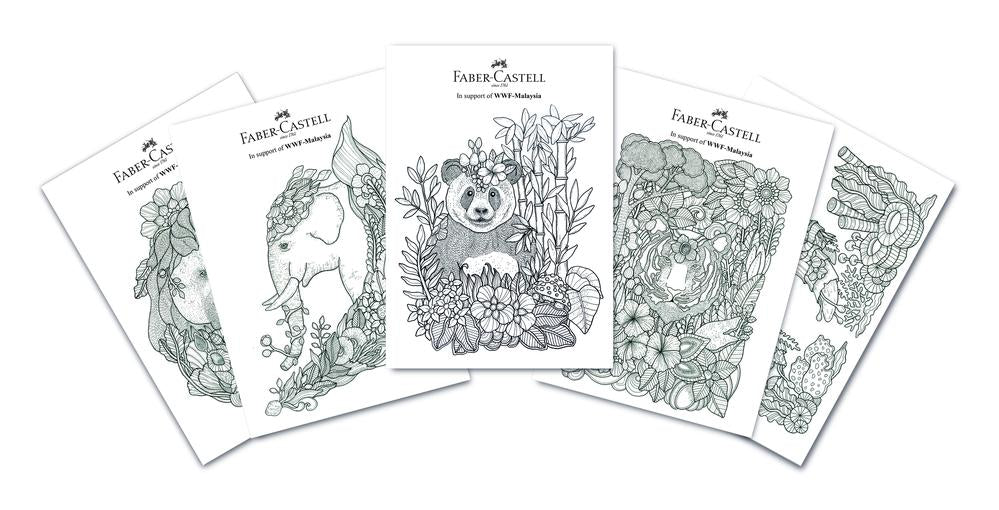 FABER-CASTELL Goldfaber Color Pencils-Tin of 48pcs