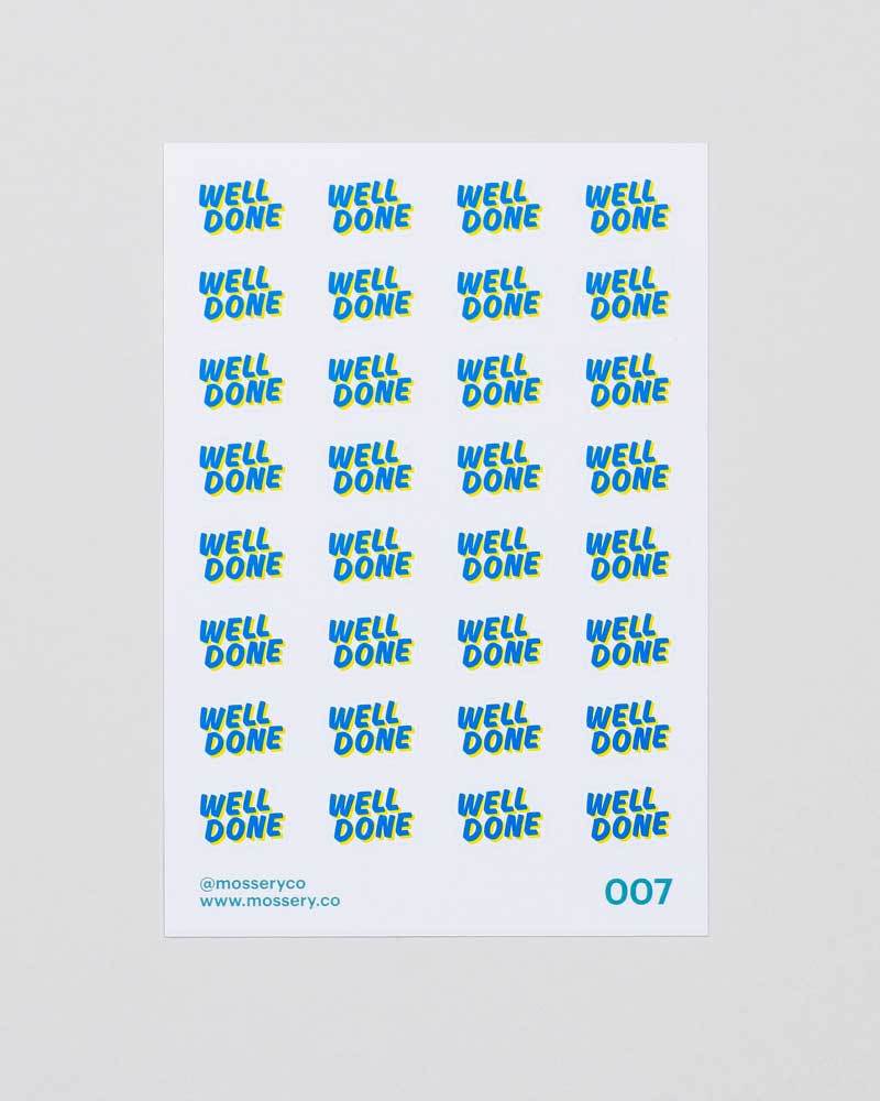 MOSSERY Normal Sticker