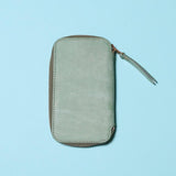THE SUPERIOR LABOR Leather Zip Pen Case Limited Edition 2021 Summer Green
