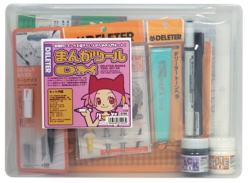 DELETER Manga Tool Kit DX Deluxe Version