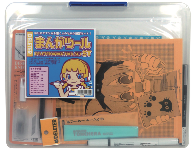 DELETER Manga Tool Kit Standard English Version