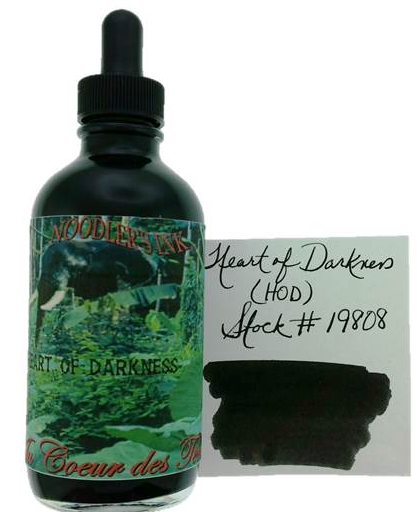 NOODLER'S Ink 4.5oz Heart of Darkness + Free Pen