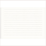 LIFE  Letter Pad 148 x 210mm 10mm Ruled Cream