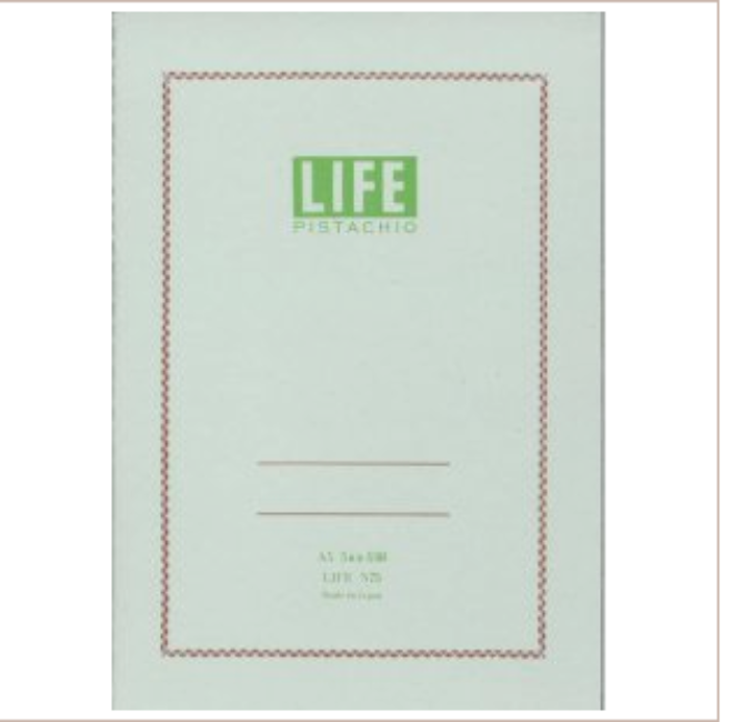 LIFE Pistachio Note 148 x 210mm 5mm A5 Grid