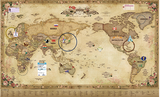 INDIMAP Deco Travel World Map (Renewal) Antique