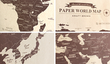 INDIMAP Paperworld Map (Renewal) Kraft