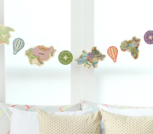 INDIMAP Ground Garlend Pastel