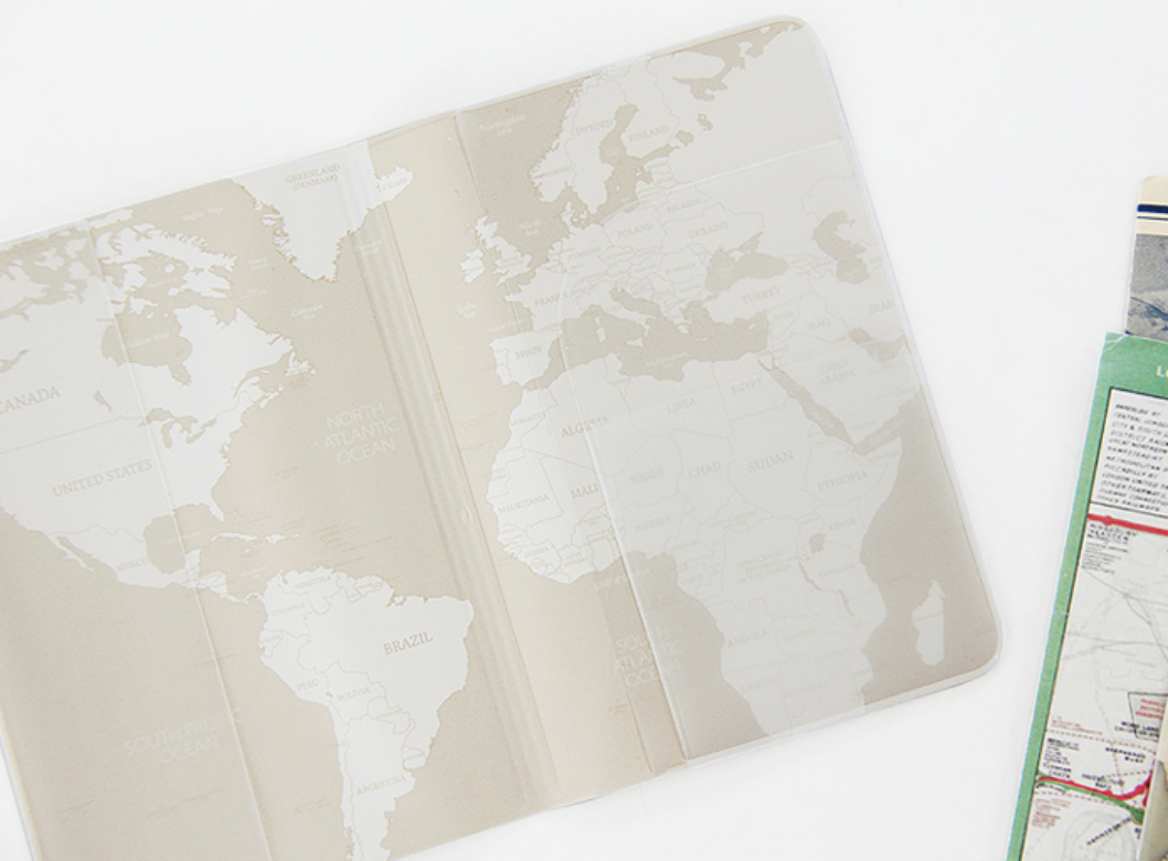 INDIMAP Passport Cover Antique