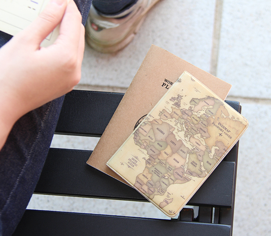 INDIMAP Passport Cover Antique