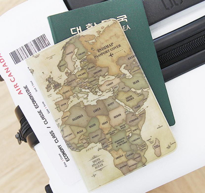 INDIMAP Passport Cover Antique