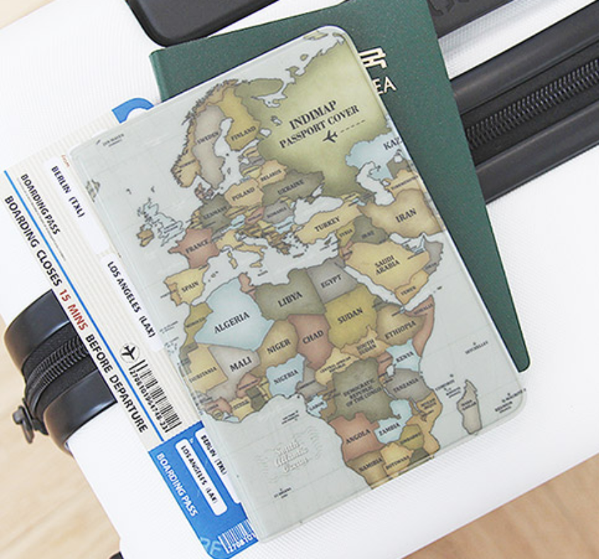 INDIMAP Passport Cover Retro