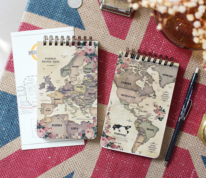 INDIMAP Travel Note Antique