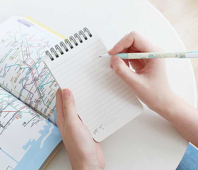 INDIMAP Travel Note Antique