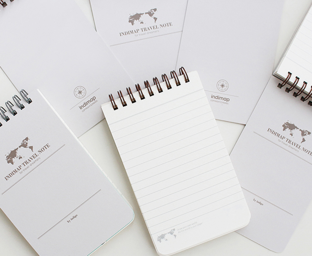 INDIMAP Travel Note Mint