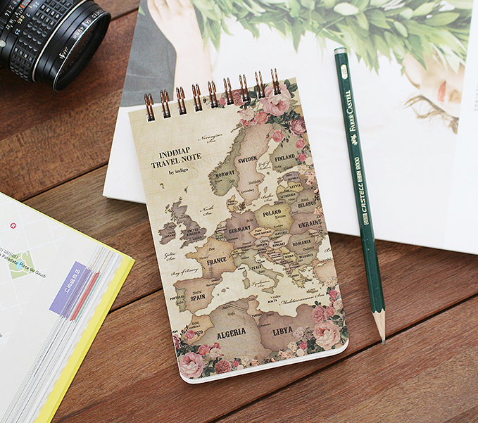 INDIMAP Travel Note Antique