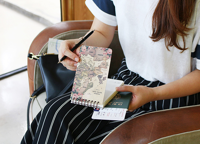 INDIMAP Travel Note Antique