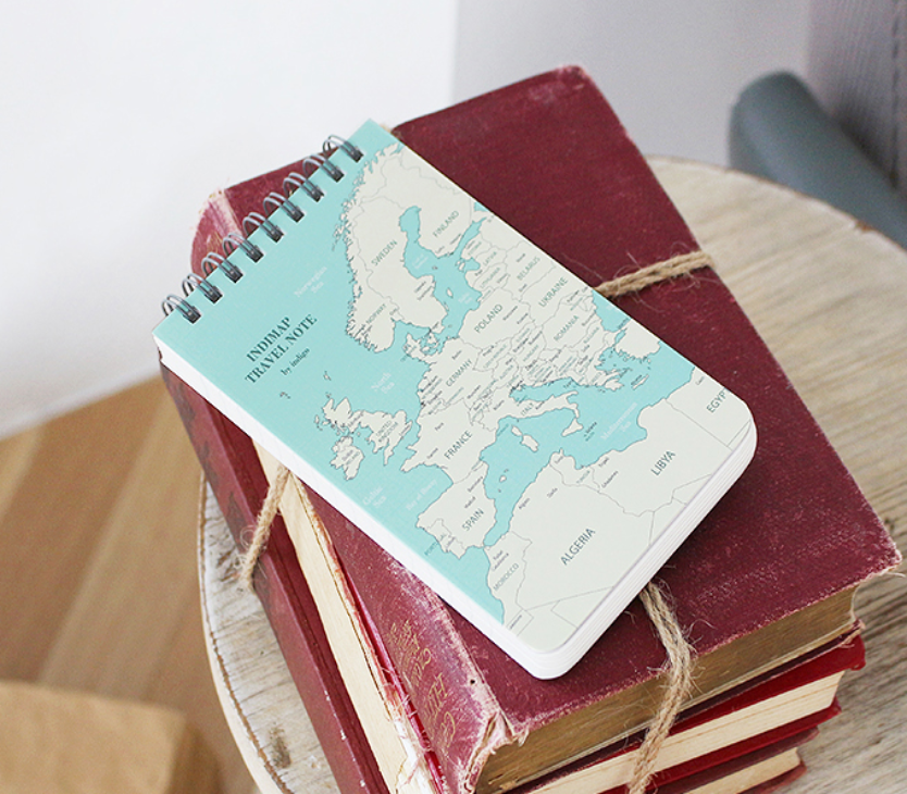 INDIMAP Travel Note Mint