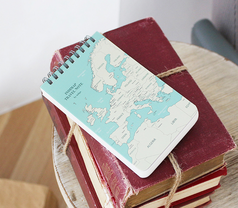 INDIMAP Travel Note Mint