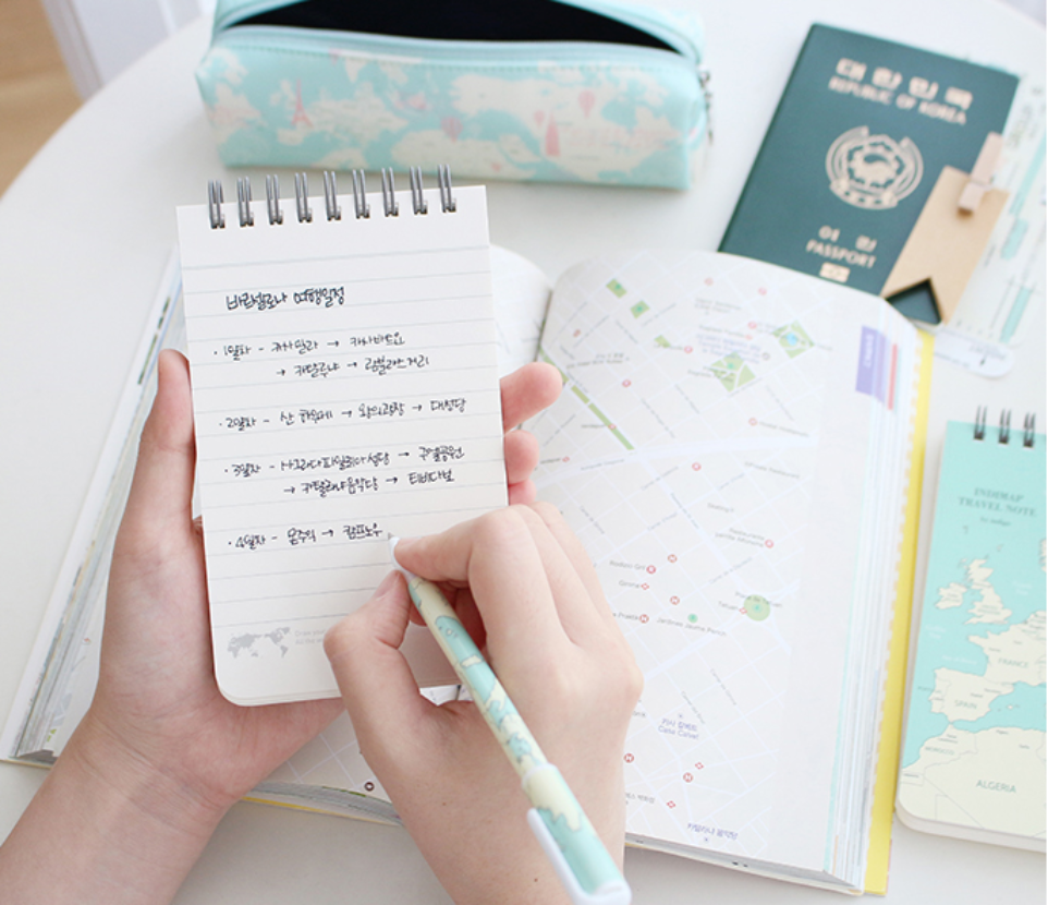 INDIMAP Travel Note Mint