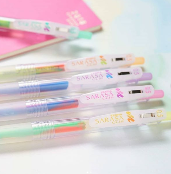 Zebra Sarasa Clip 0.5mm Marble Color Pen