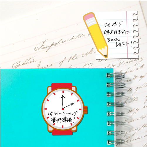 Stationery Sticky Notes Watch