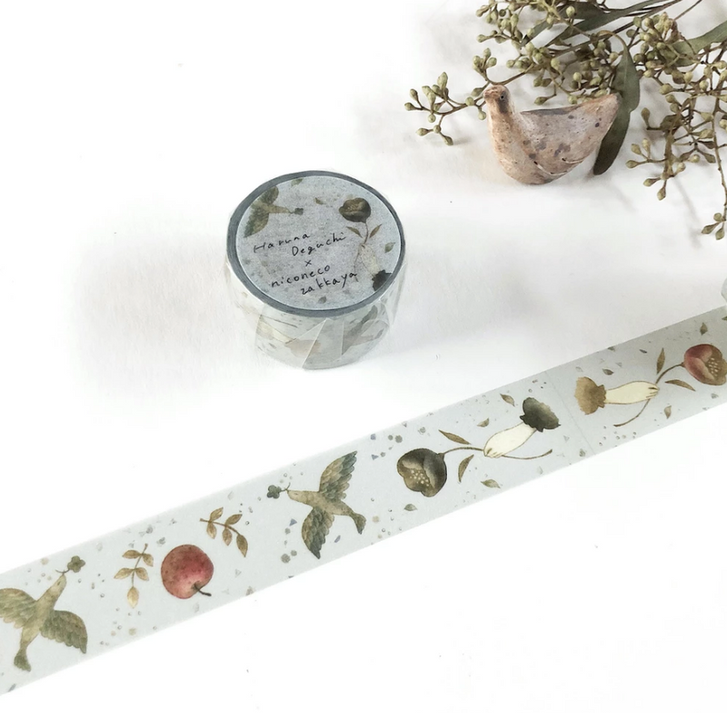 NICONECO ZAKKAYA + DEGUCHI HARUNA Collaboration Washi Tape Above the Sky
