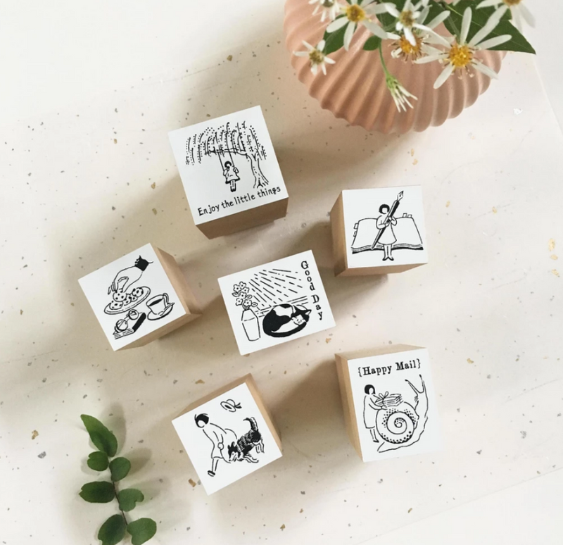 NICONECO ZAKKAYA + RAKUI HANA Collaboration Stamp