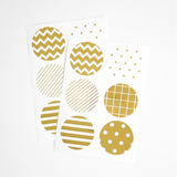 DAILY LIKE Gold sticker - 02 pattern