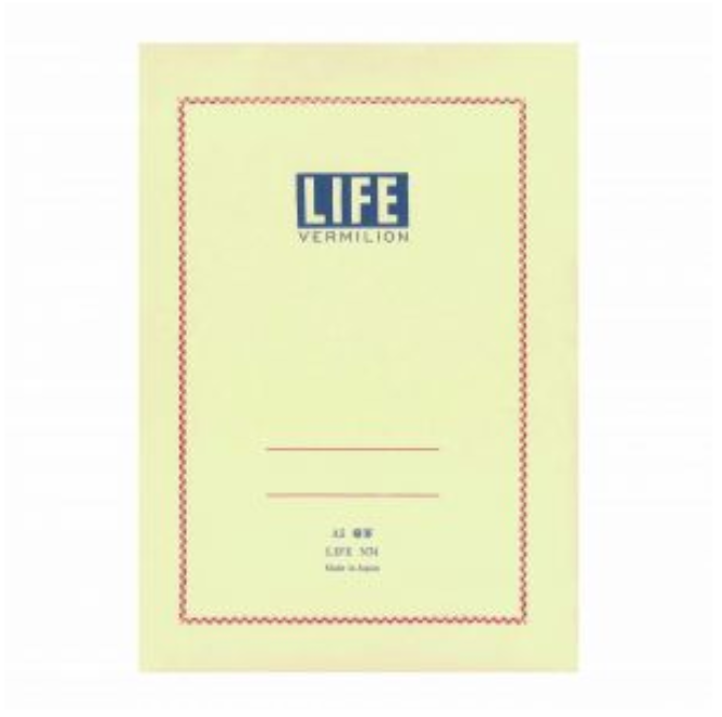 LIFE Vermillion Note 148 x 210mm 7mm Ruled