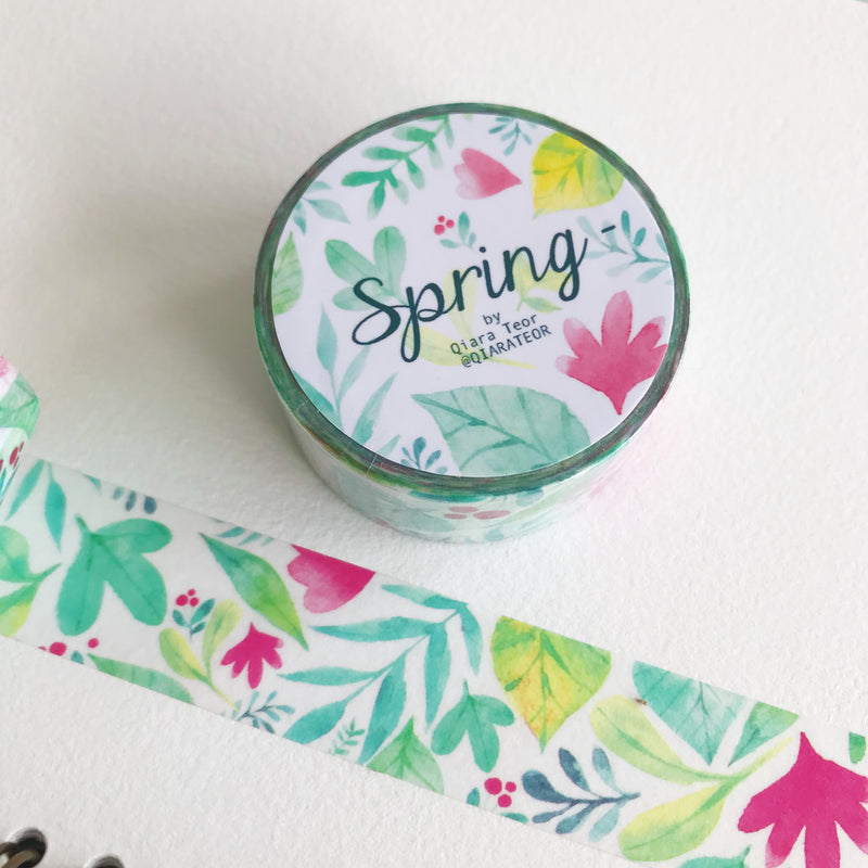 QIARA TEOR Washi Tape Spring