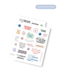 KAI Sticker Pack (2 sheets/per pack)