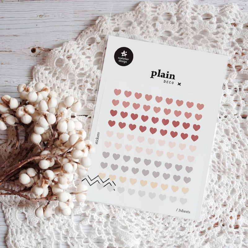 SUATELIER Plain Deco Stickers