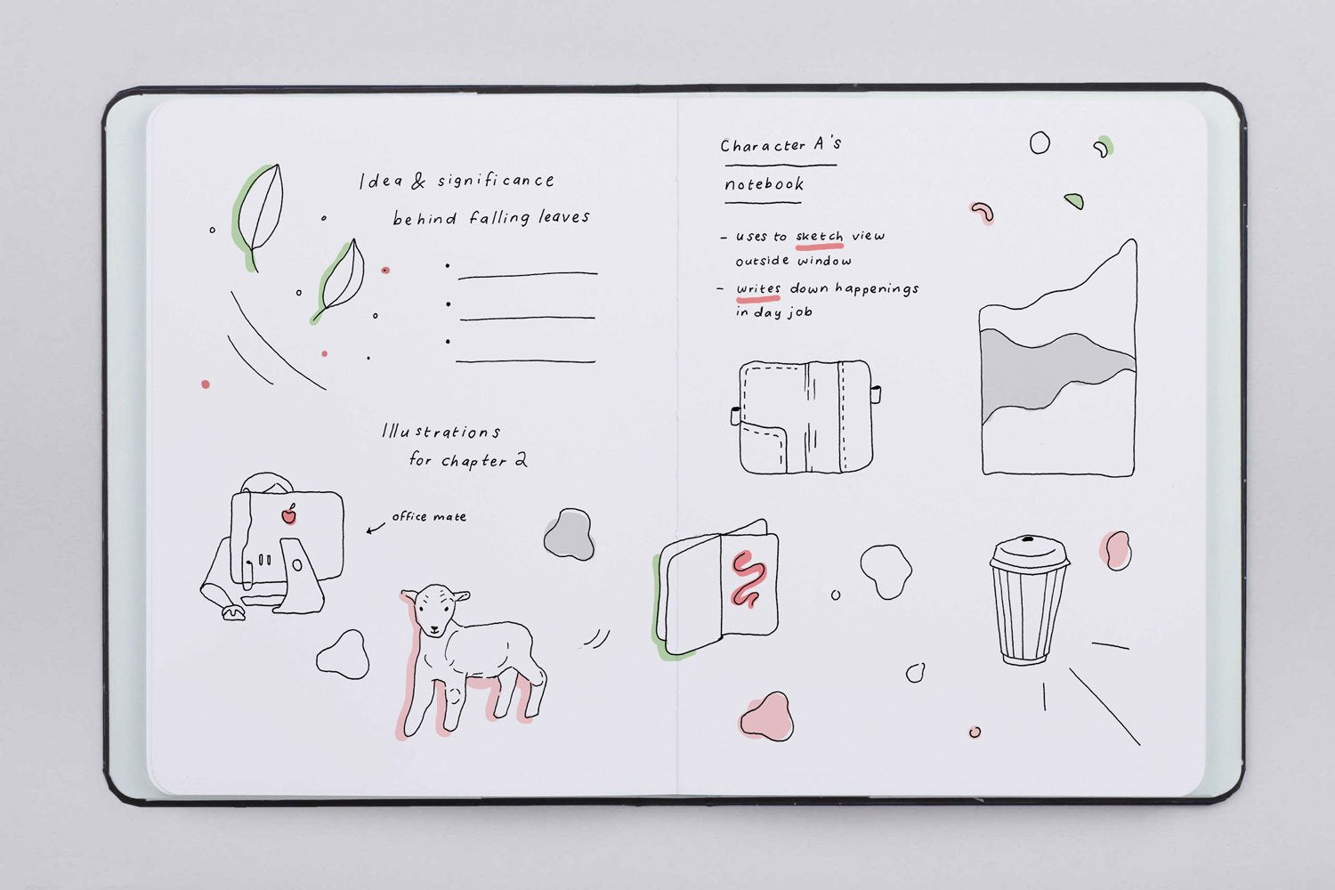 MOSSERY Threadbound Notebook Sandstone