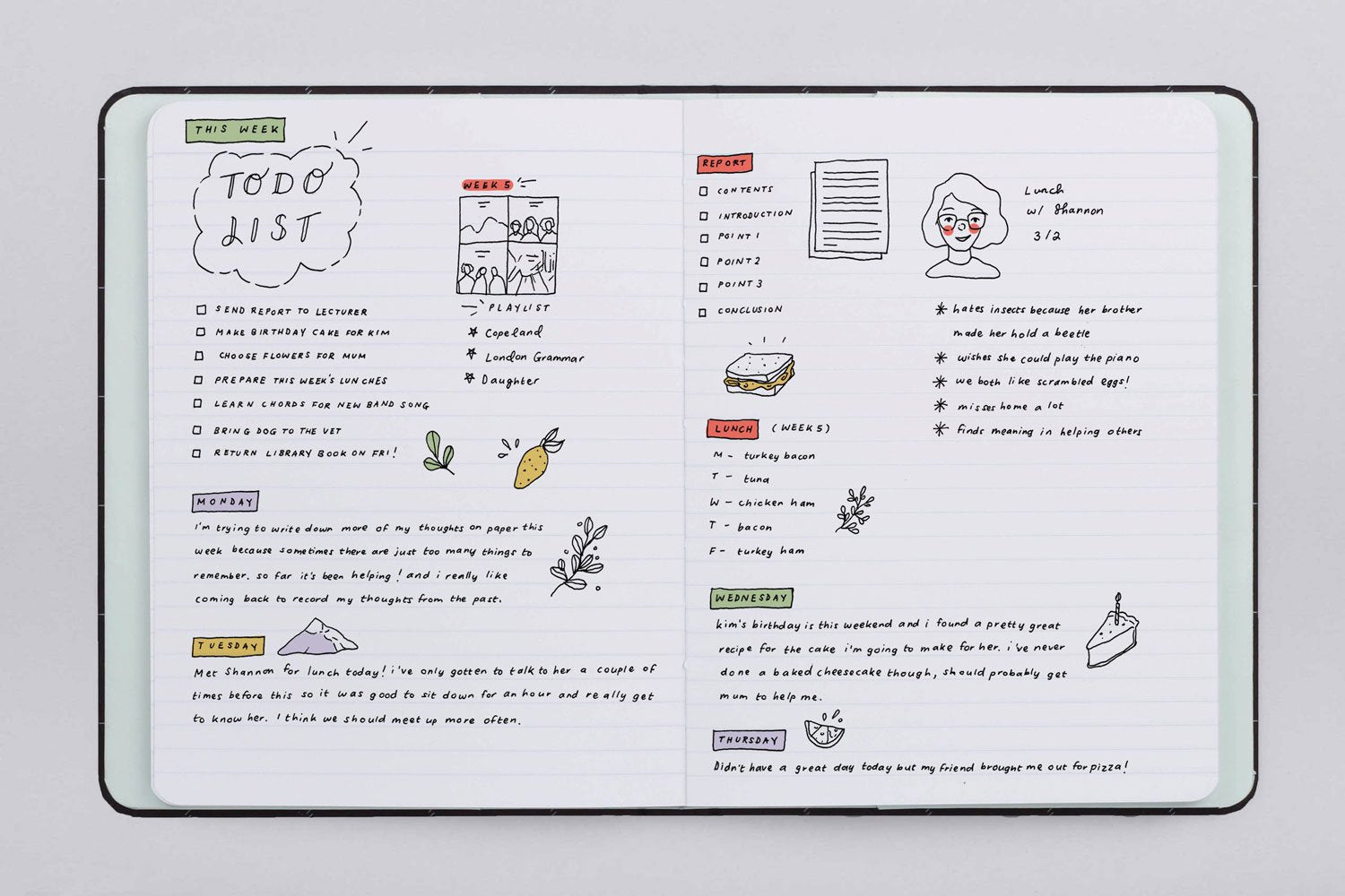 MOSSERY Threadbound Notebook Sandstone