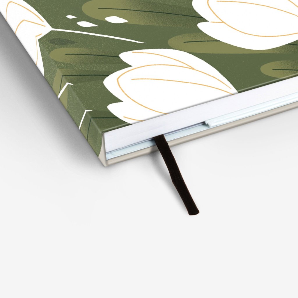 MOSSERY 2021 Hardcover Planner Monthly+Weekly Vertical-Tulips 070