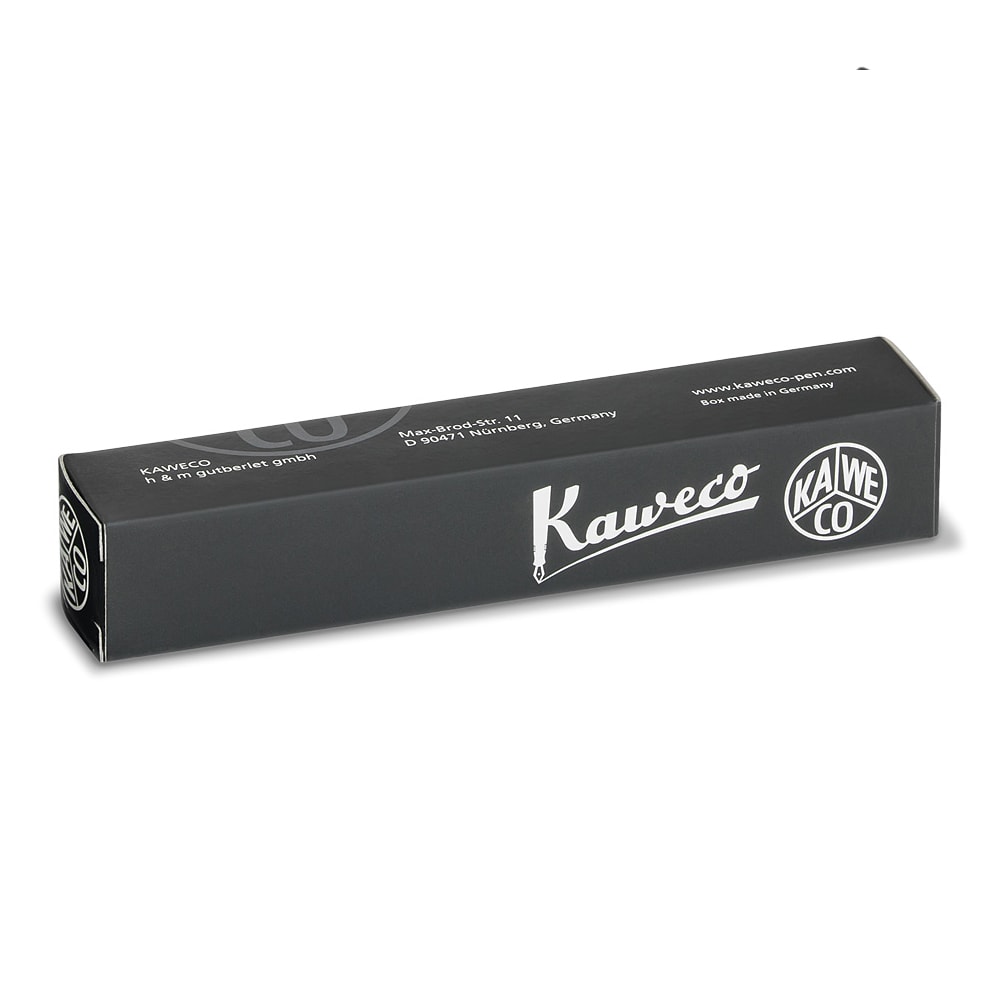 KAWECO Classic Sport Guilloche 1935 Fountain Pen Black Fine