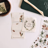 MU Craft Print-On Sticker Gardening 115