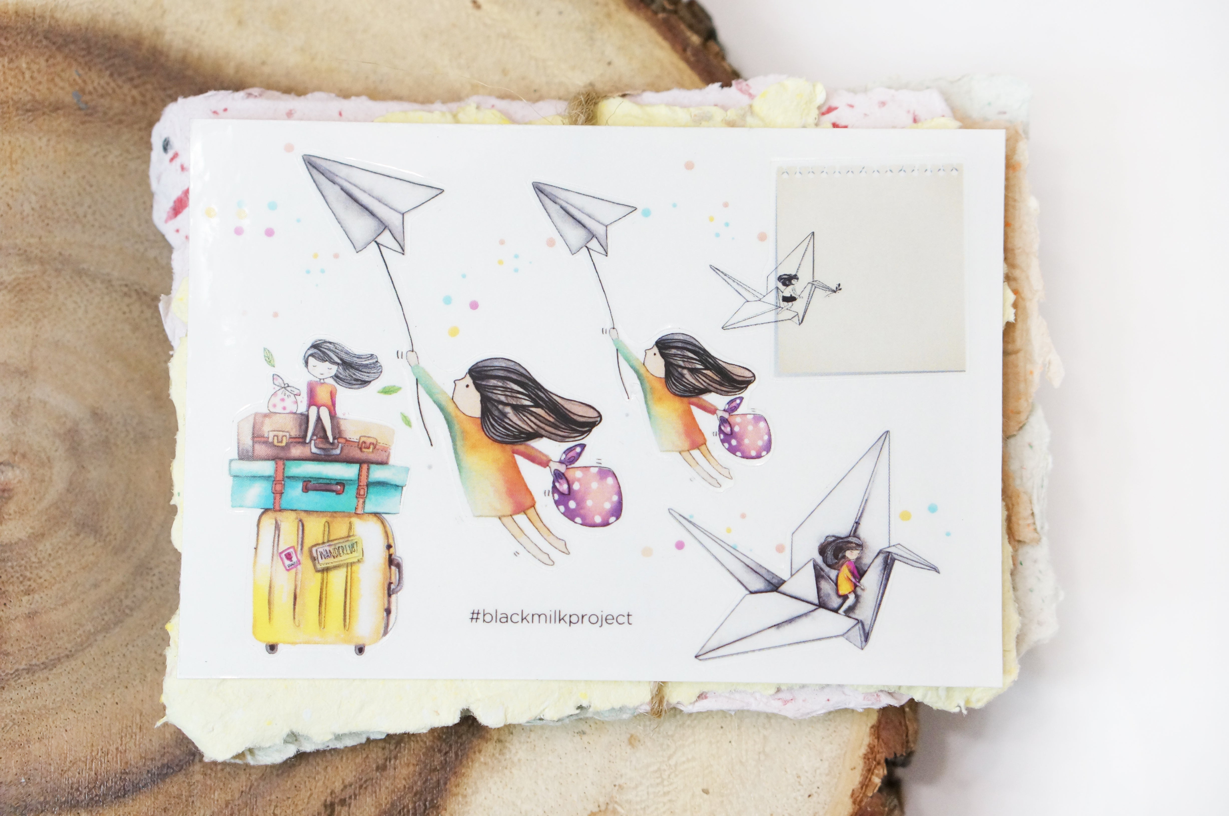 BLACK MILK PROJECT Mini Sticker Sheet - Wanderlust