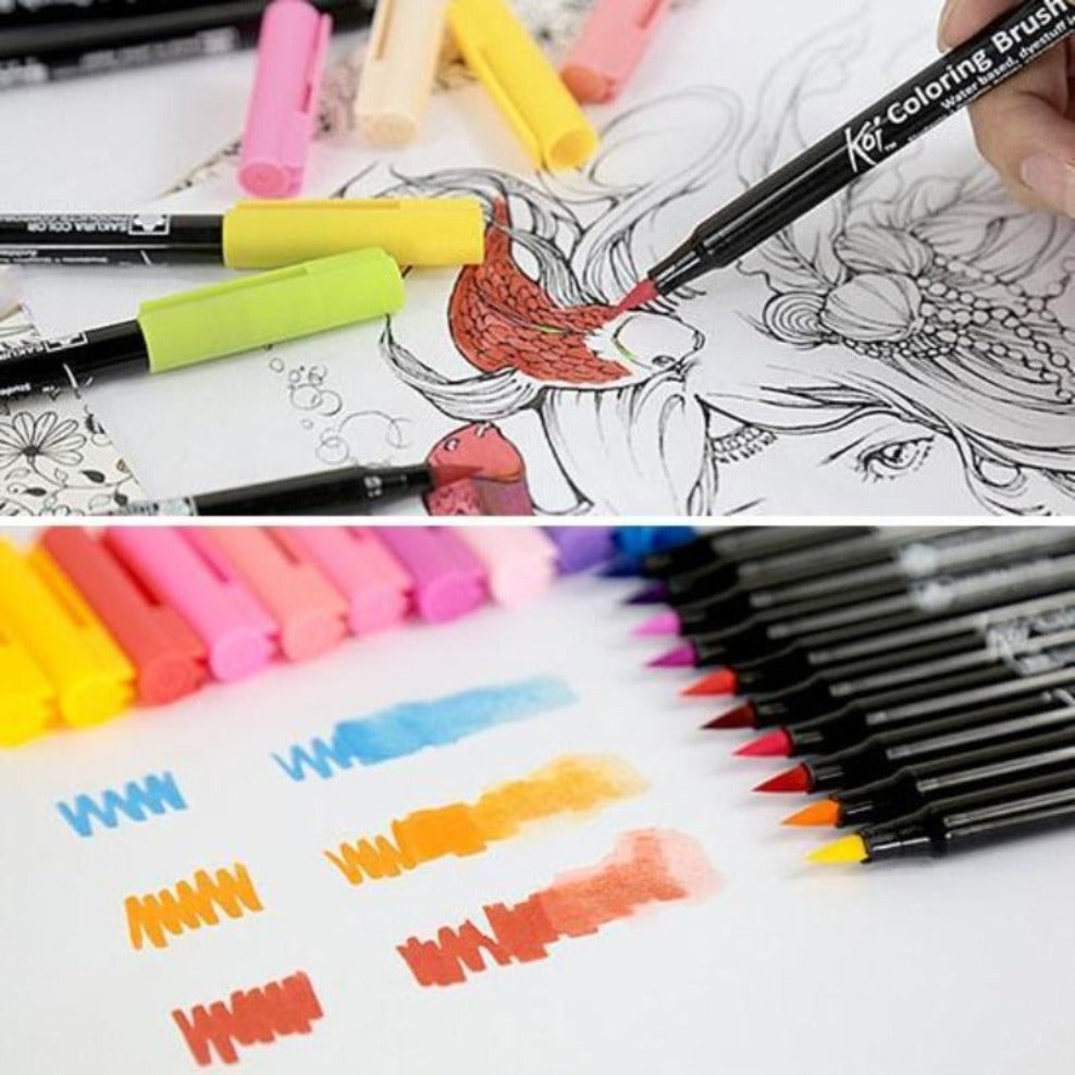 SAKURA Koi Coloring Brush Pen LIST 2/3