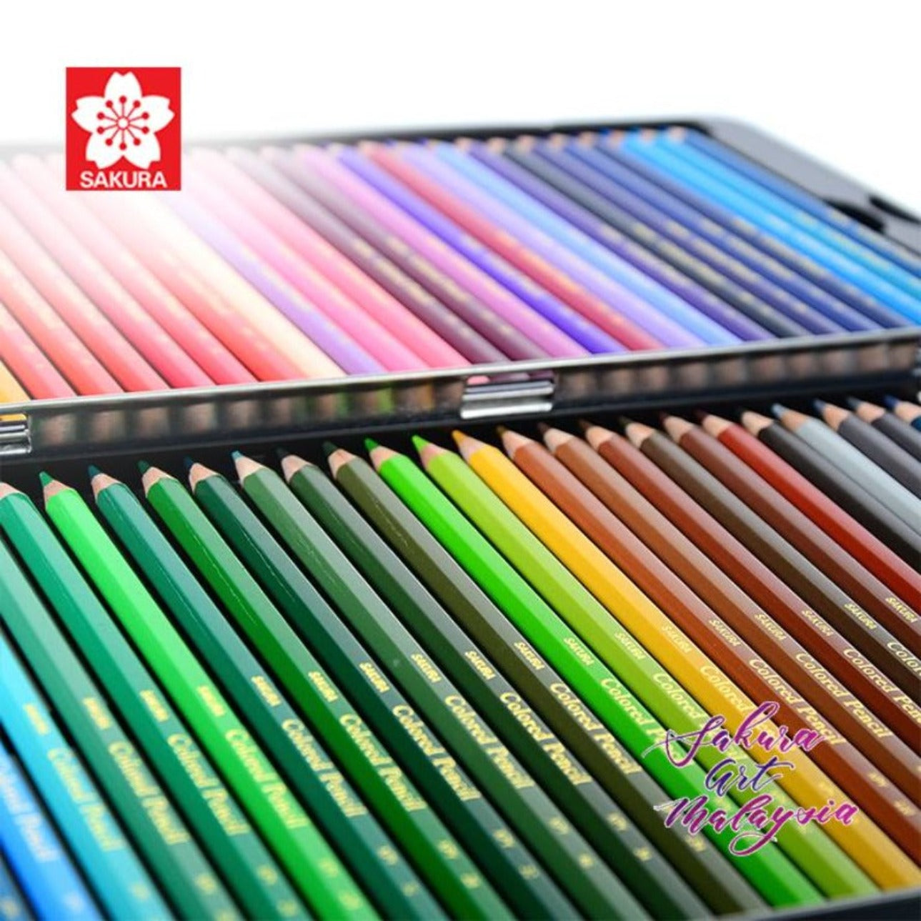 SAKURA Oil Colored Pencils 60Colors Set